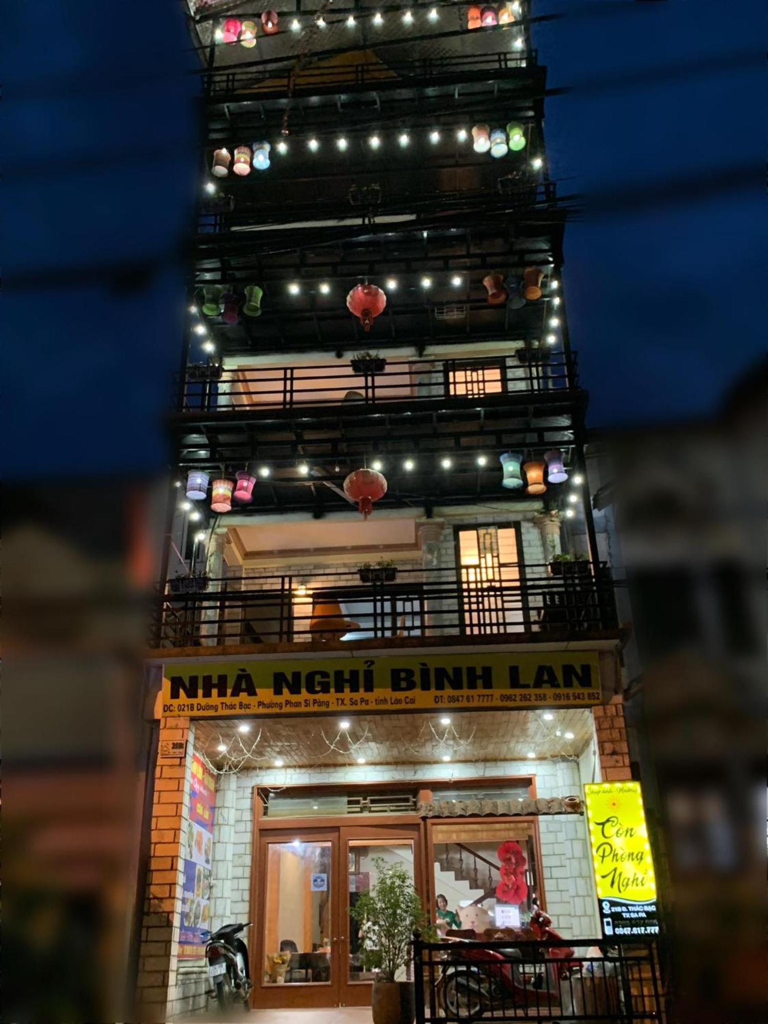 Binh Lan Hotel Sapa Bagian luar foto